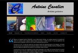 Miniature représentant une capture d'écran du site d'Antoine Cavalier