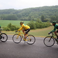 Thomas Voeckler en jaune TDF 2011