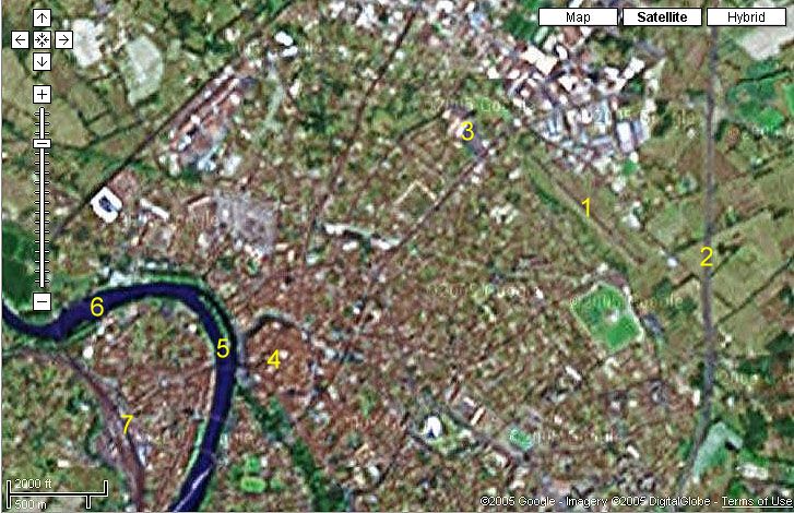 Montauban par satellite taille maximale