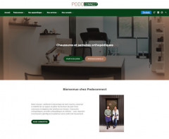 Copie d'écran du site podoconnect.fr