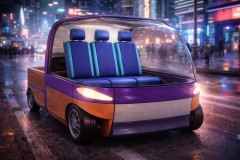 Véhicule autonome (freecad rendu chatpgpt)